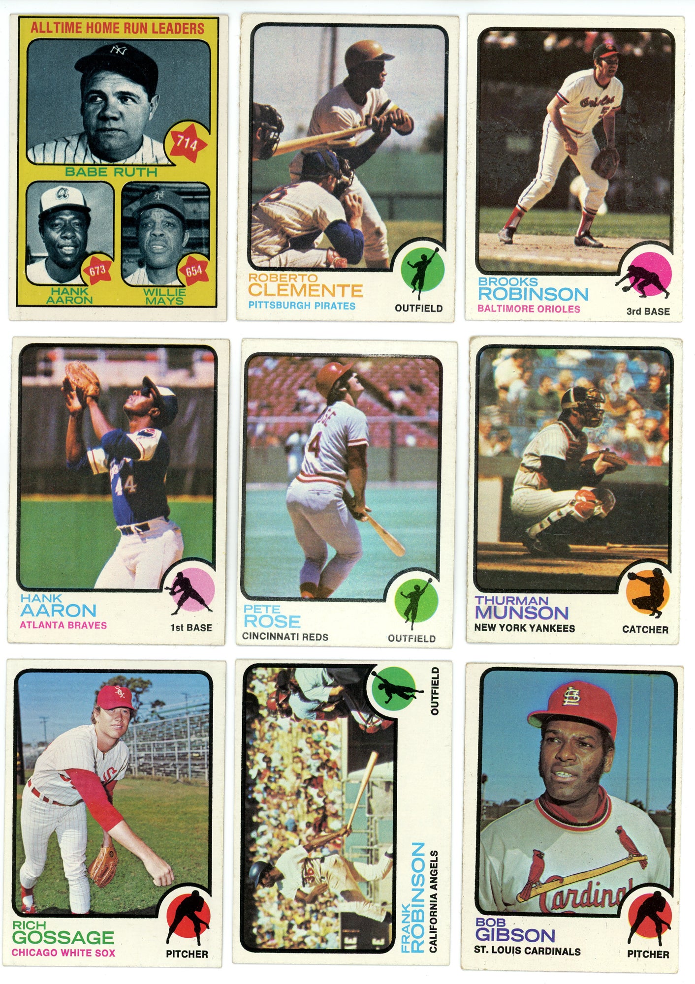 1972 Topps Baseball Card Checklist