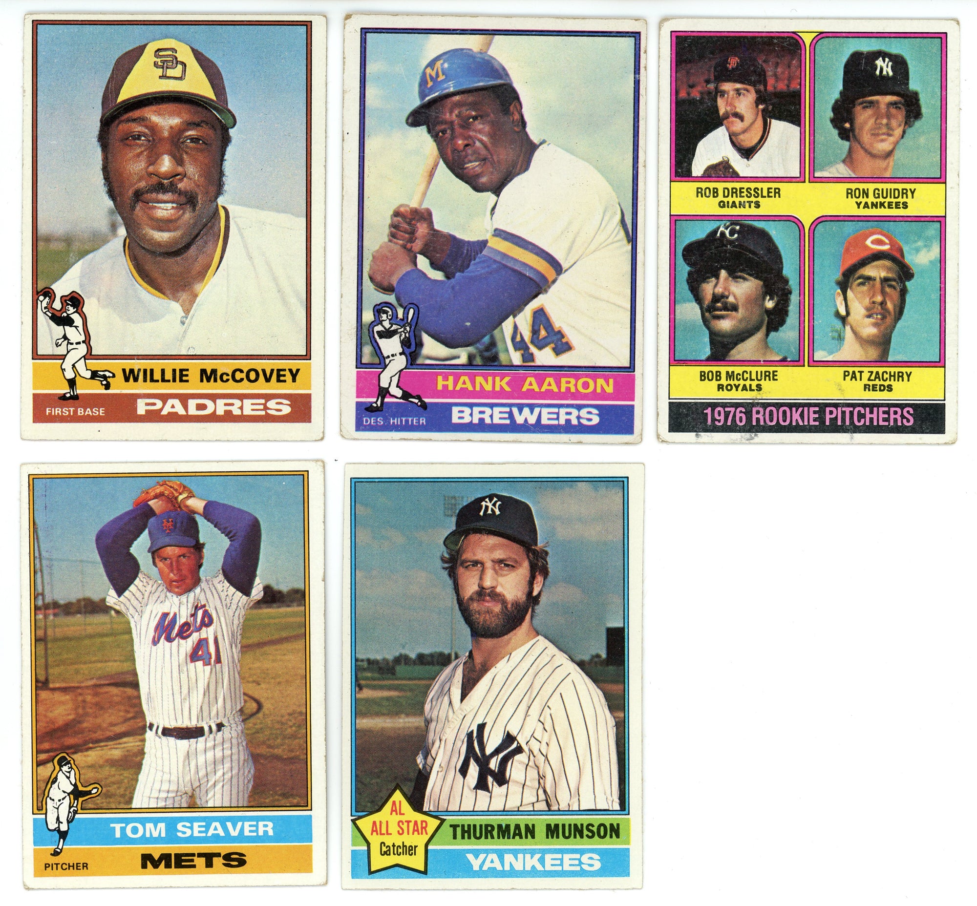 1976 Topps Baseball Set - Larry Fritsch Cards LLC