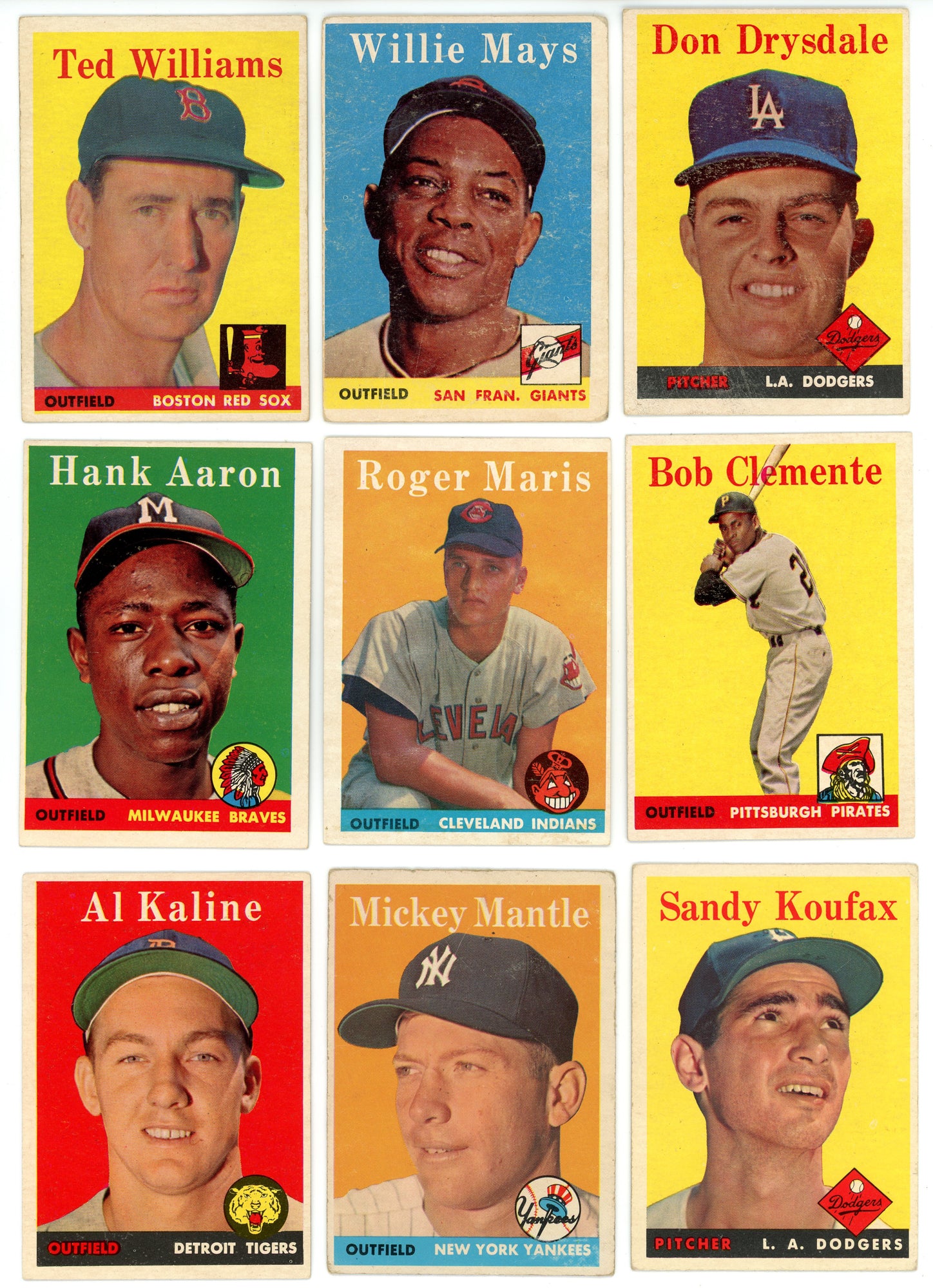 1958 TOPPS BASEBALL COMPLETE SET BREAK - 7 CARDS PER BOX!