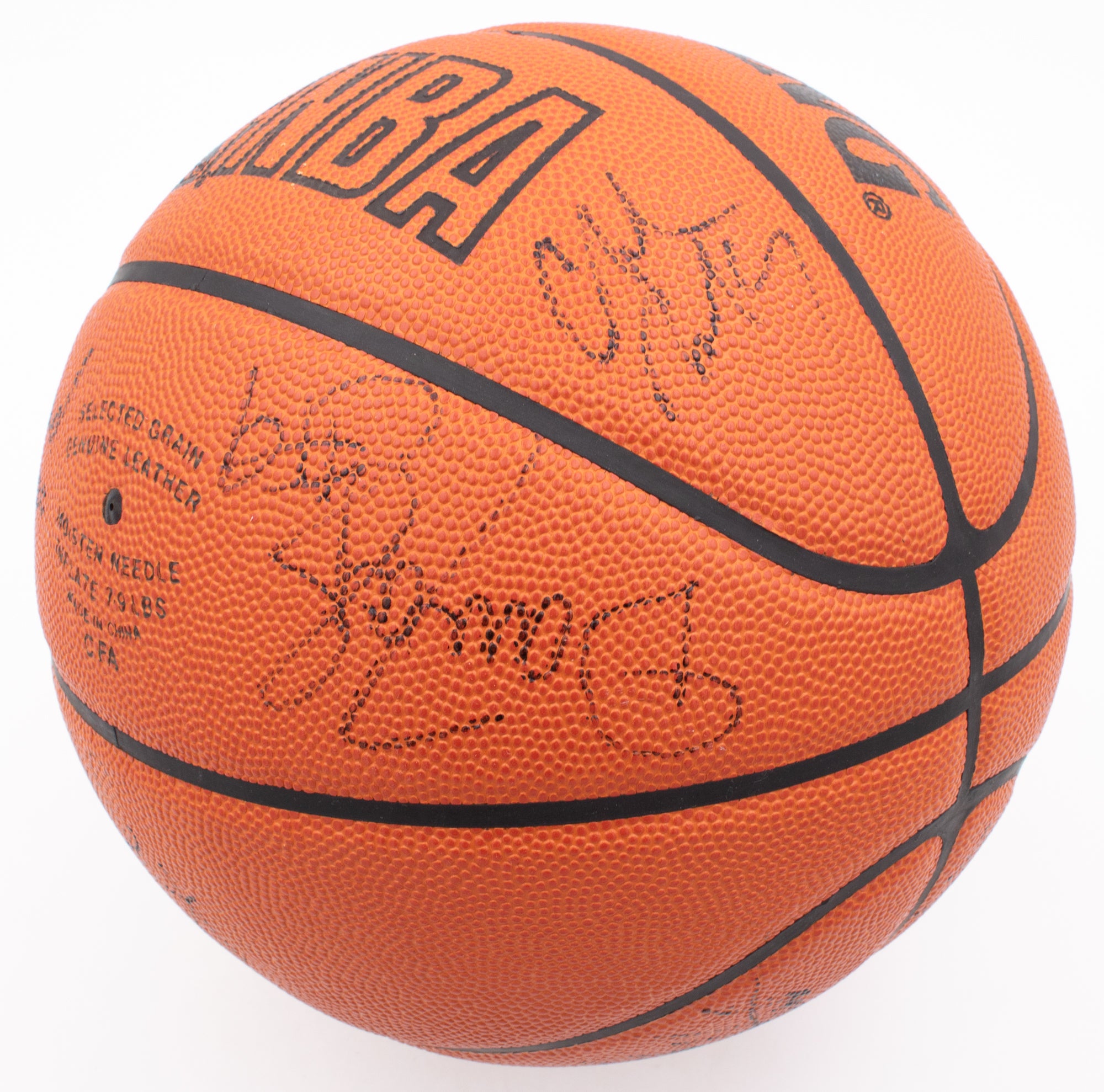 1992/93 Phoenix Suns (Western Conference Champions!) Team Signed Basketball BAS LOA