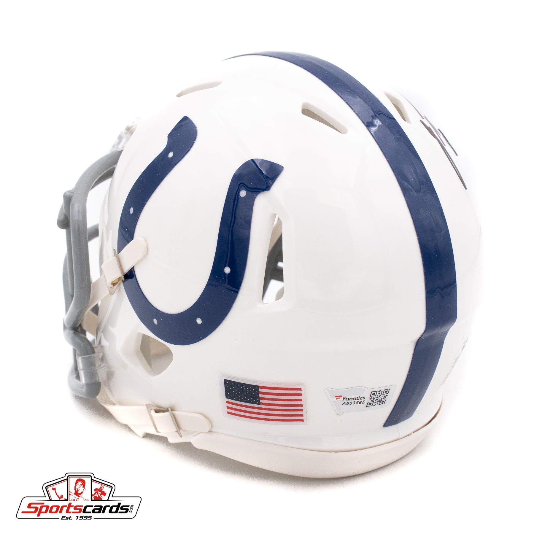 Lids Jonathan Taylor Indianapolis Colts Fanatics Authentic Autographed  Riddell Speed Mini Helmet