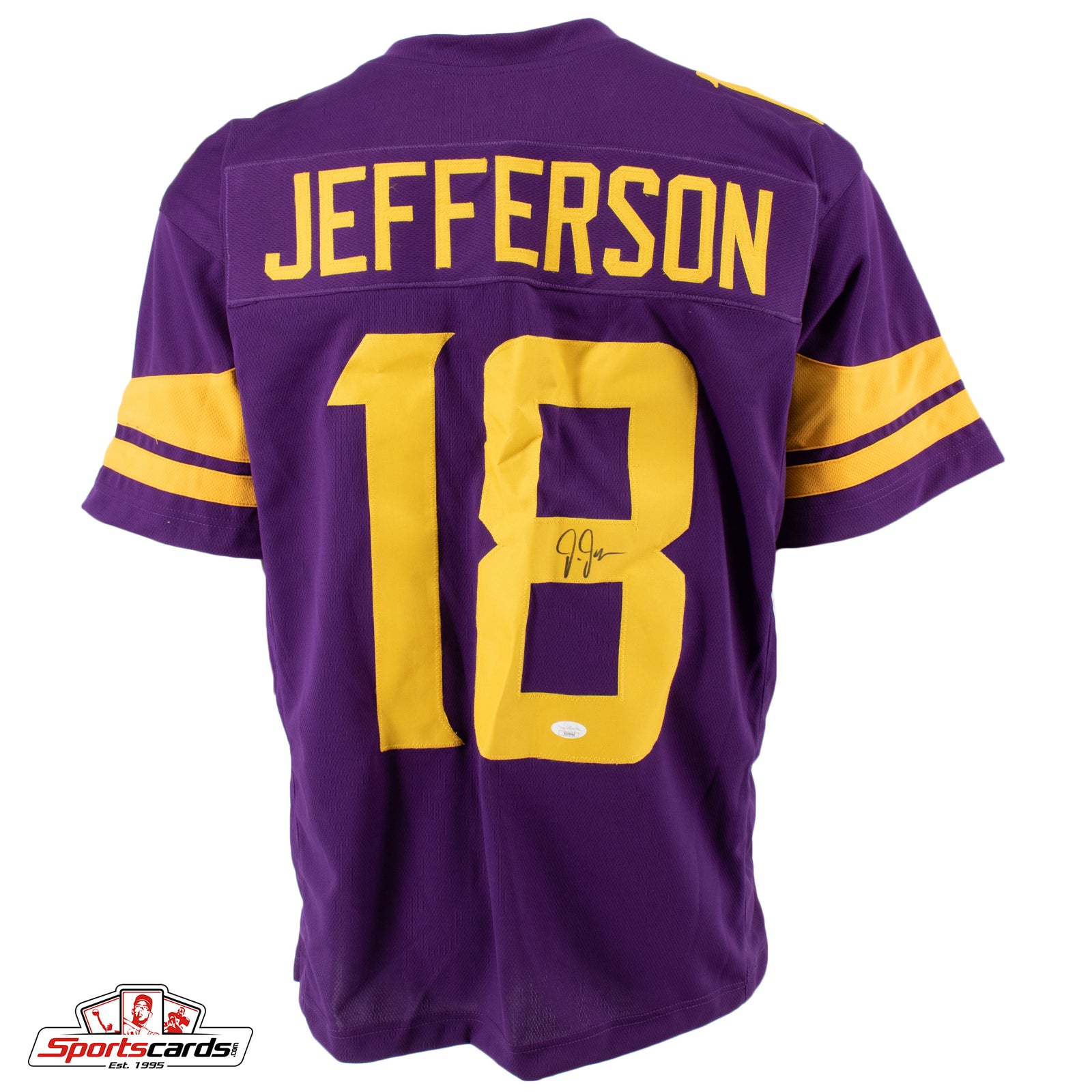 Justin Jefferson Signed Minnesota Vikings Jersey (JSA COA) 2020