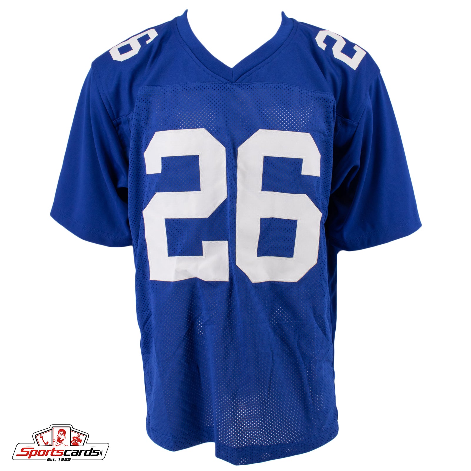 Saquon Barkley Signed Custom New York Giants Jersey Beckett COA