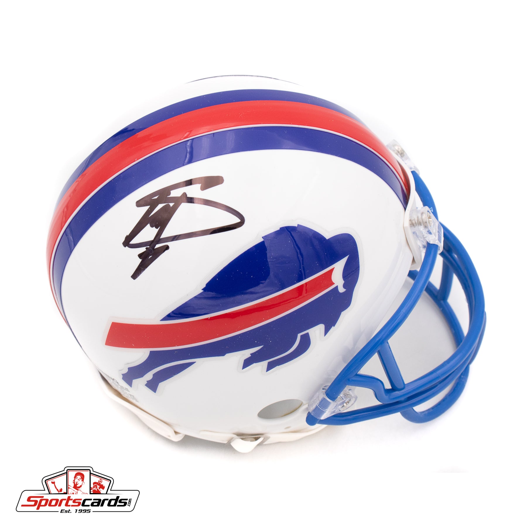 Stefon Diggs Signed Autographed Buffalo Bills Mini Helmet BAS Witnessed COA