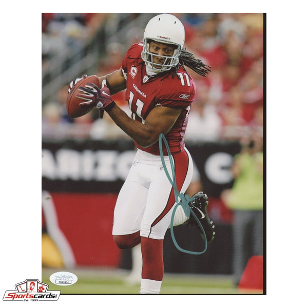 Larry Fitzgerald Signed 8x10 Photograph JSA COA