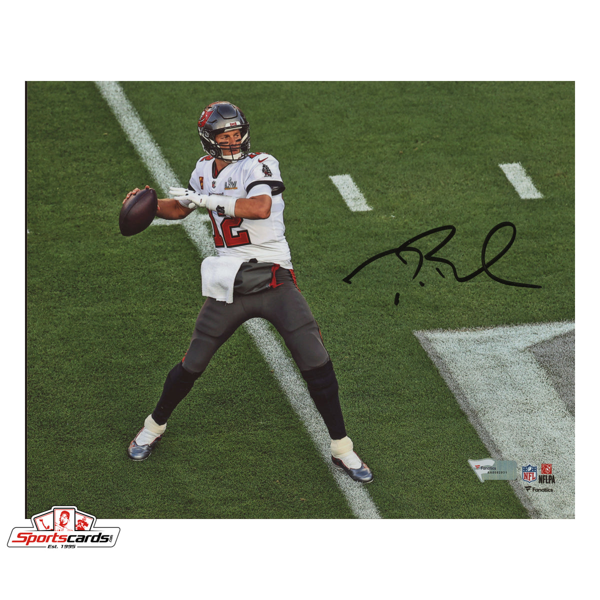 Offers Tom Brady Hand signed Bucs 8x10 photo COA