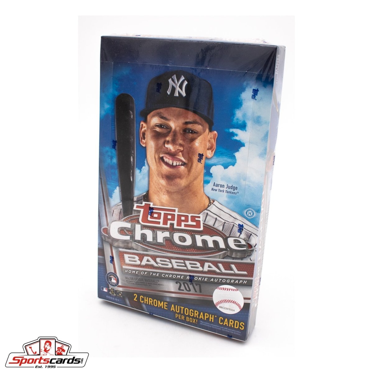 2017 Topps Chrome Baseball Factory Sealed Hobby Box Judge Bellinger RC