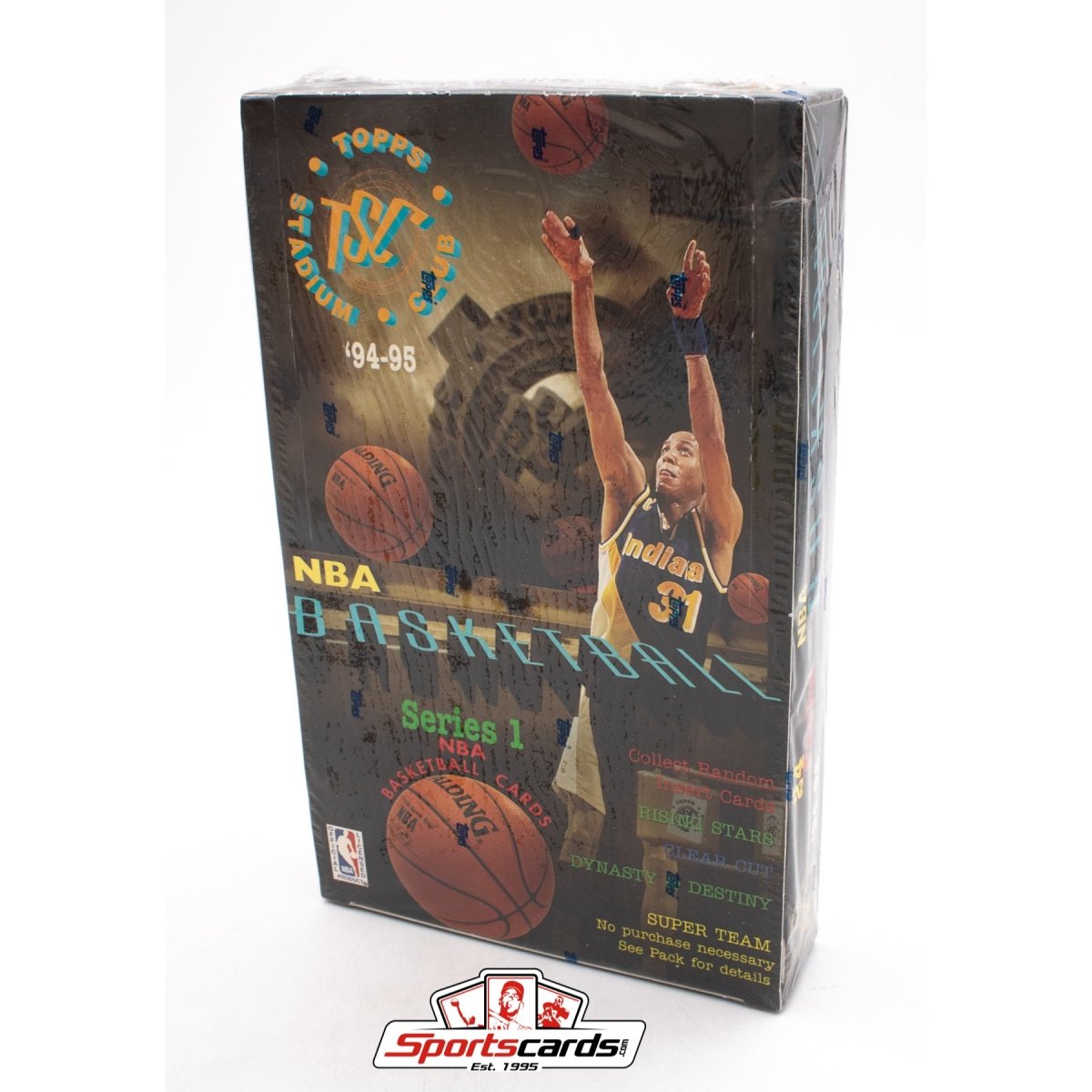 1994-95 Topps Stadium Club NBA Basketball Series 1 Factory Sealed Box