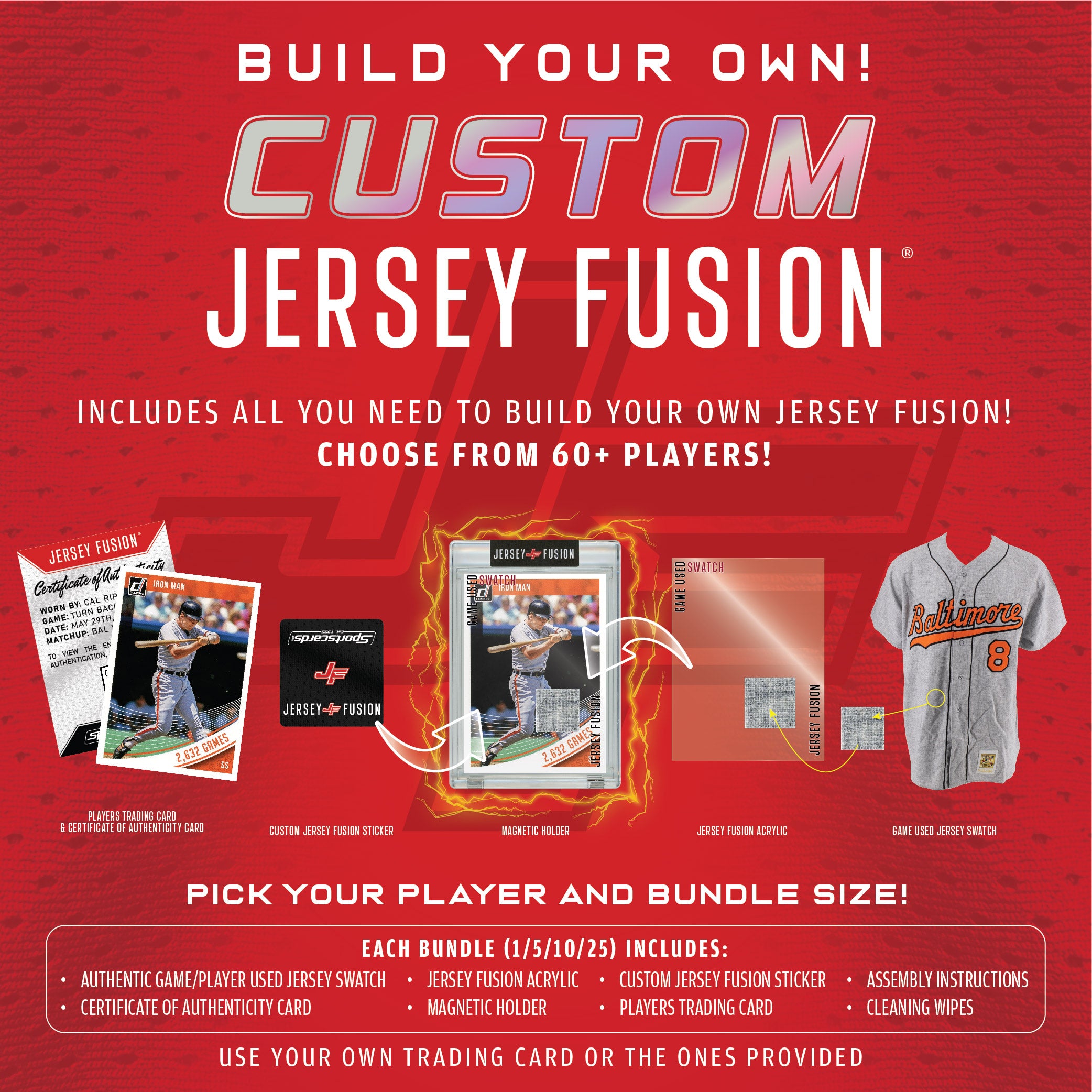 Custom Jersey Fusion - Baseball
