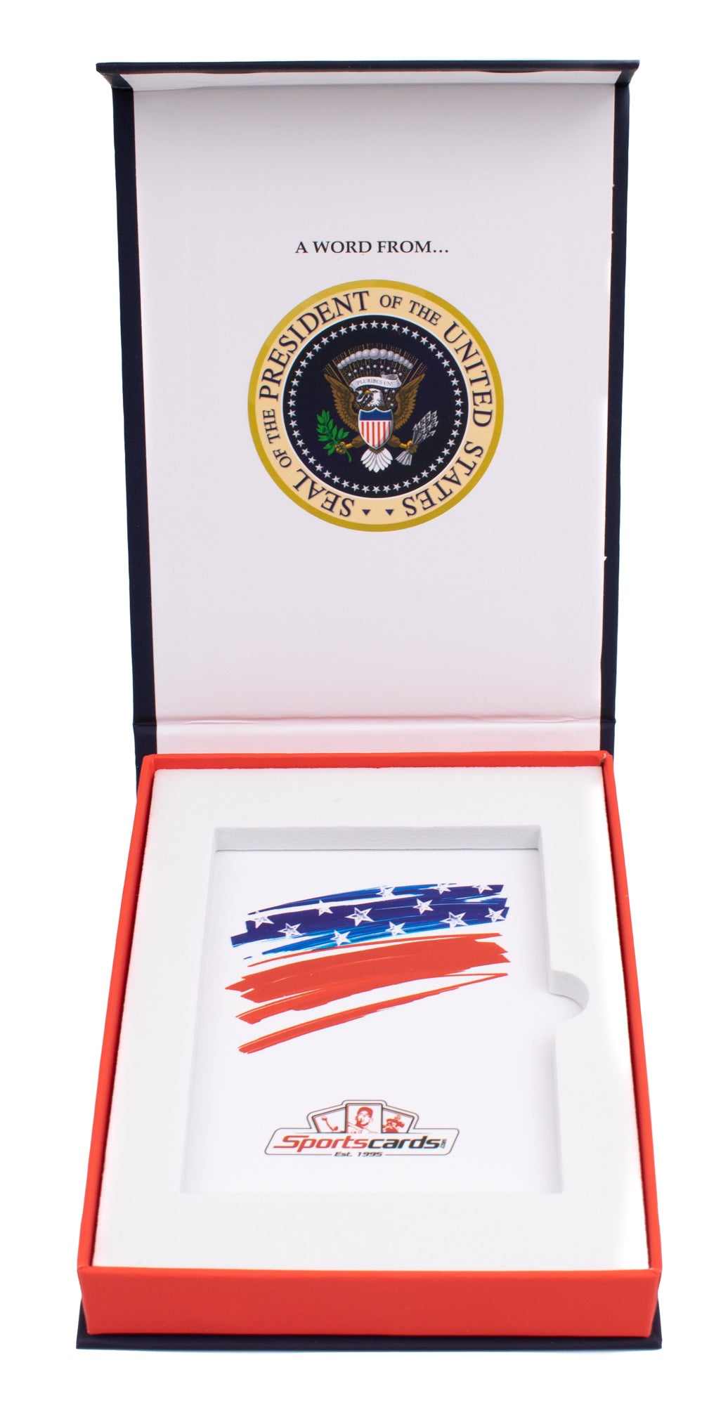 2020 A Word From The President - EMPTY Display Box