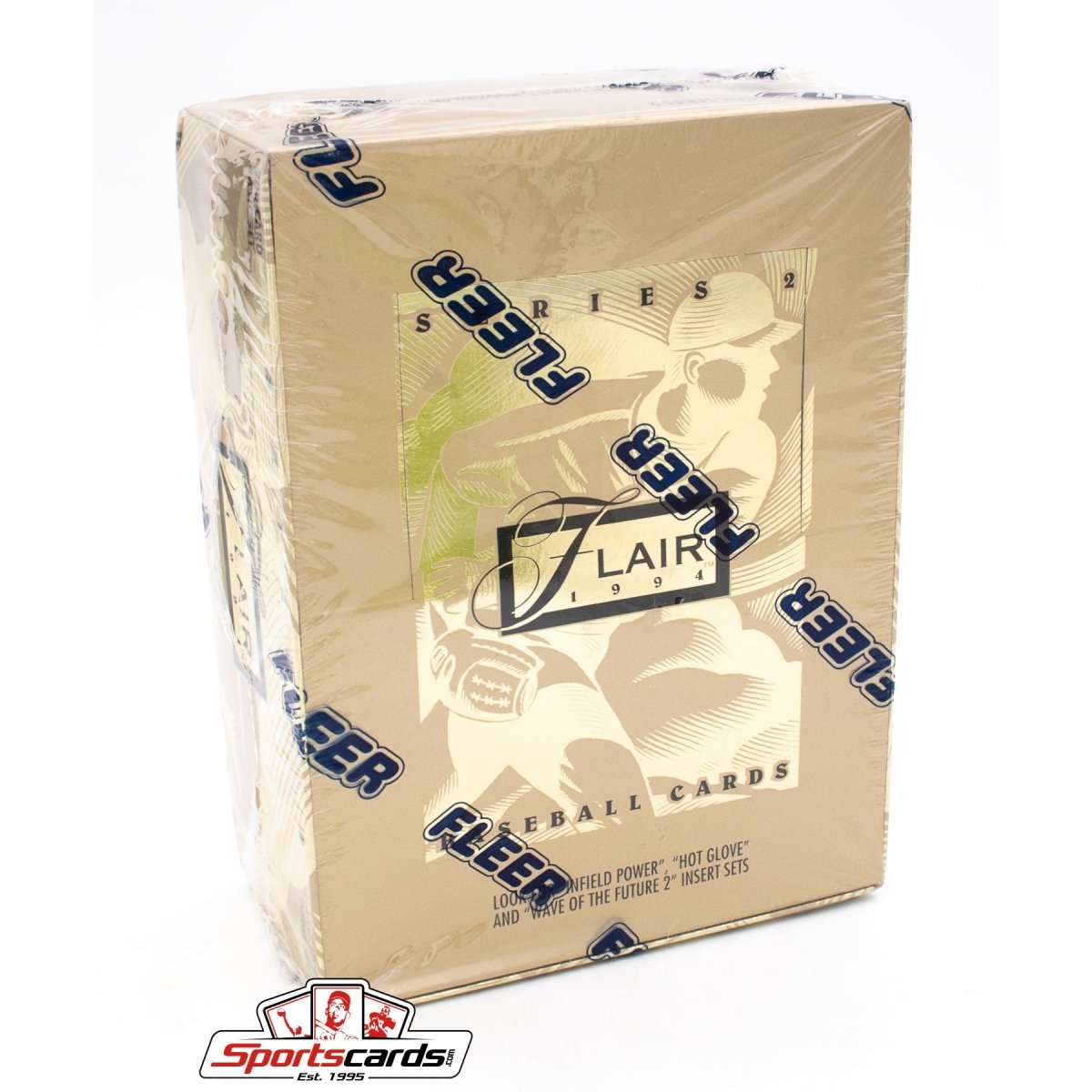 1994 Flair Baseball Factory Sealed Box Series 2 A-Rod RC!