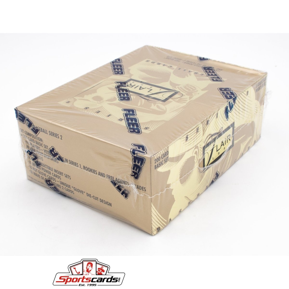 1994 Flair Baseball Factory Sealed Box Series 2 A-Rod RC!