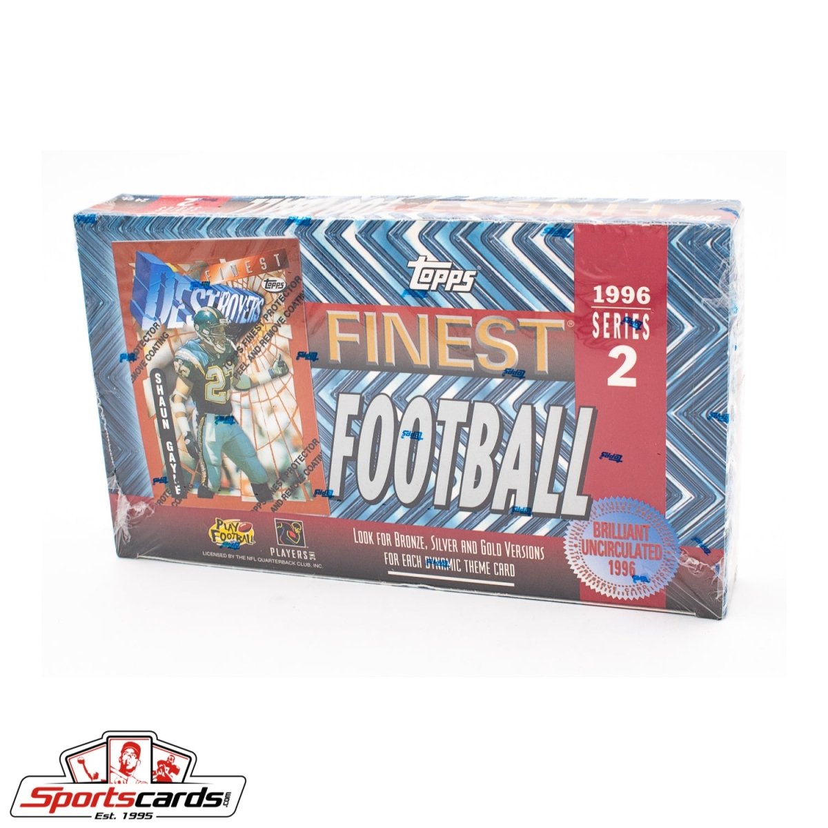 1996 Topps Finest Football Series 2 Factory Sealed Box