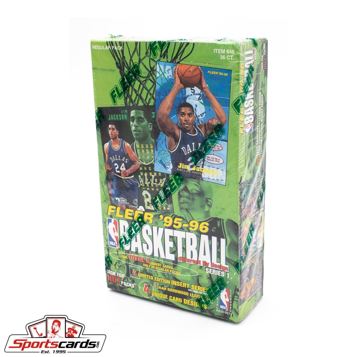 1995-96 Fleer Basketball Series 1 Factory Sealed Box