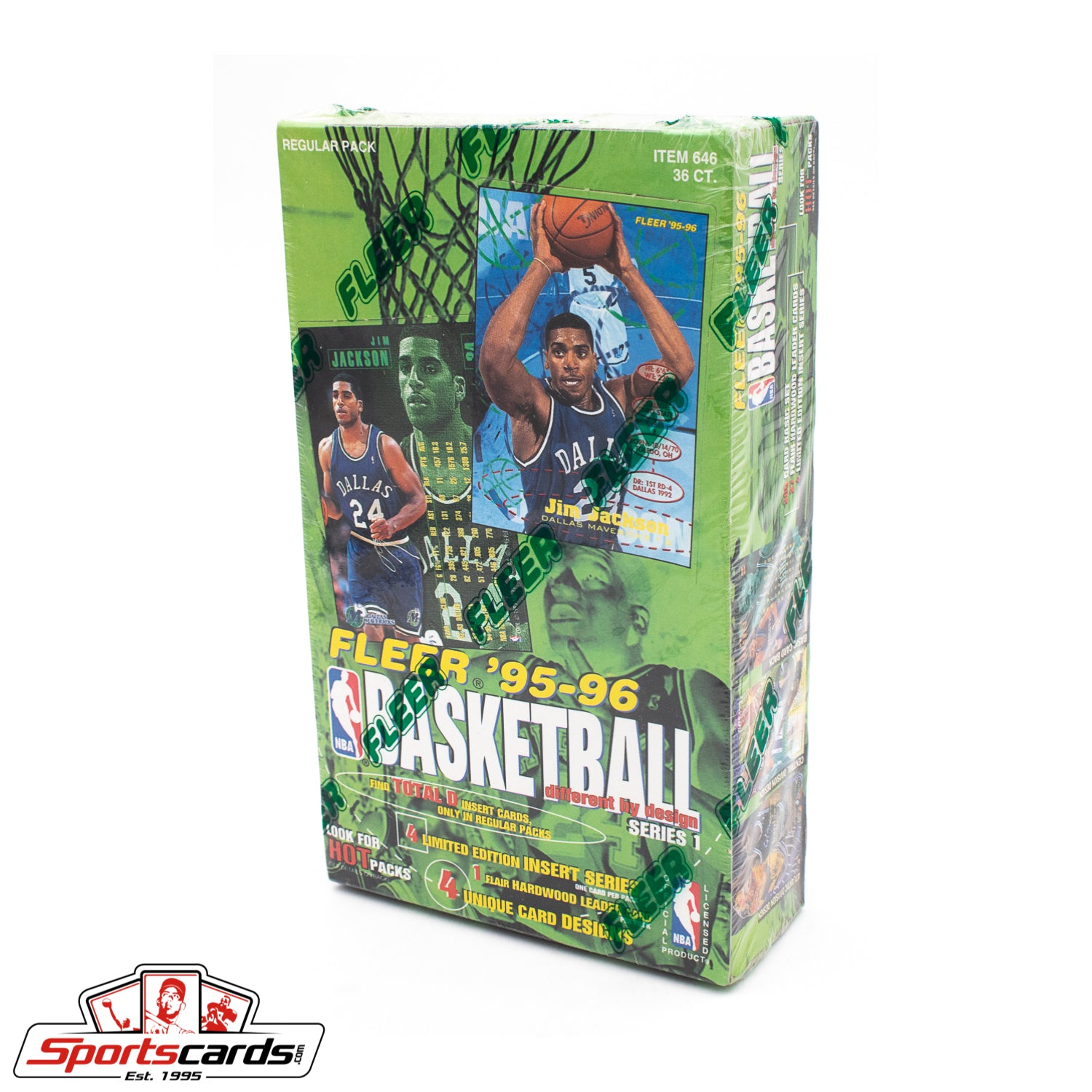 1995-96 Fleer Basketball Series 1 Factory Sealed Box