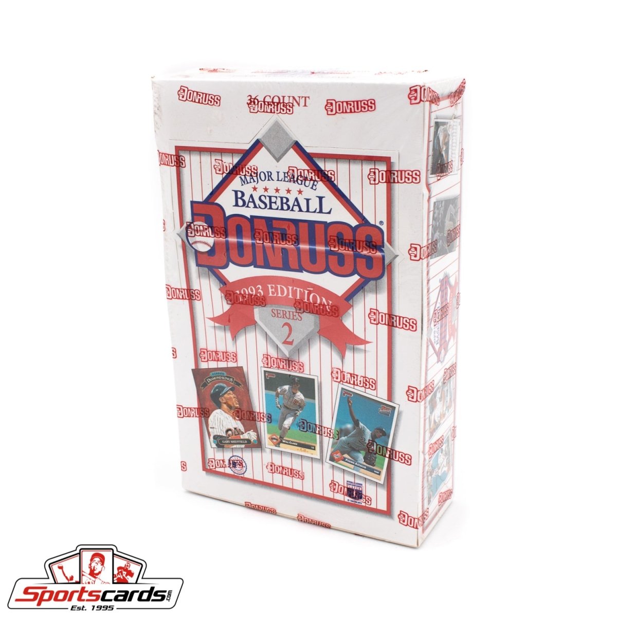 1993 Donruss Baseball Series 2 Factory Sealed Box