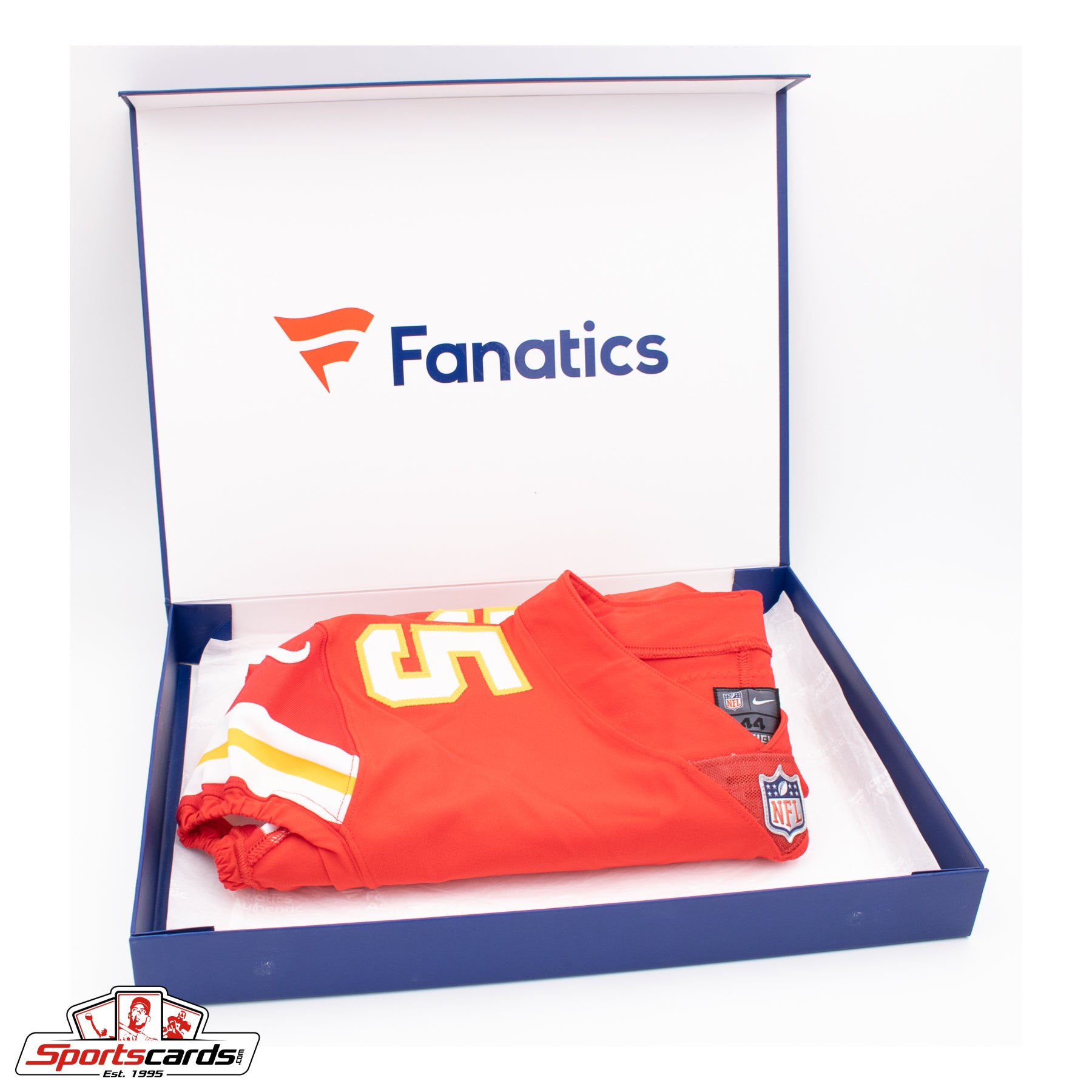 2017 Patrick Mahomes Fanatics Rookie Premier Event Worn 1/1 Jersey