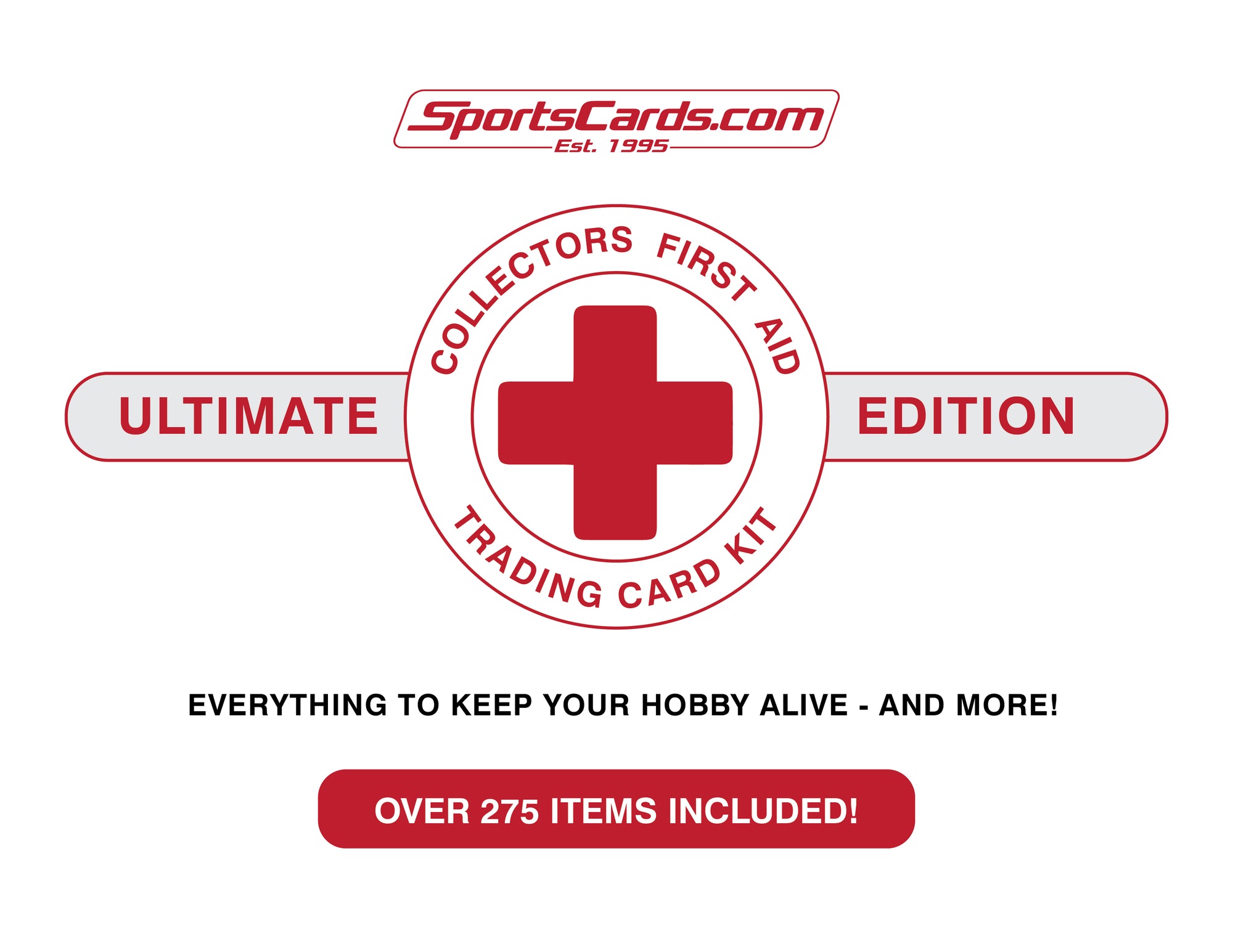 ULTIMATE COLLECTOR'S AID KIT *275 ITEMS* EVERYTHING YOU NEED TO KEEP YOUR HOBBY ALIVE!