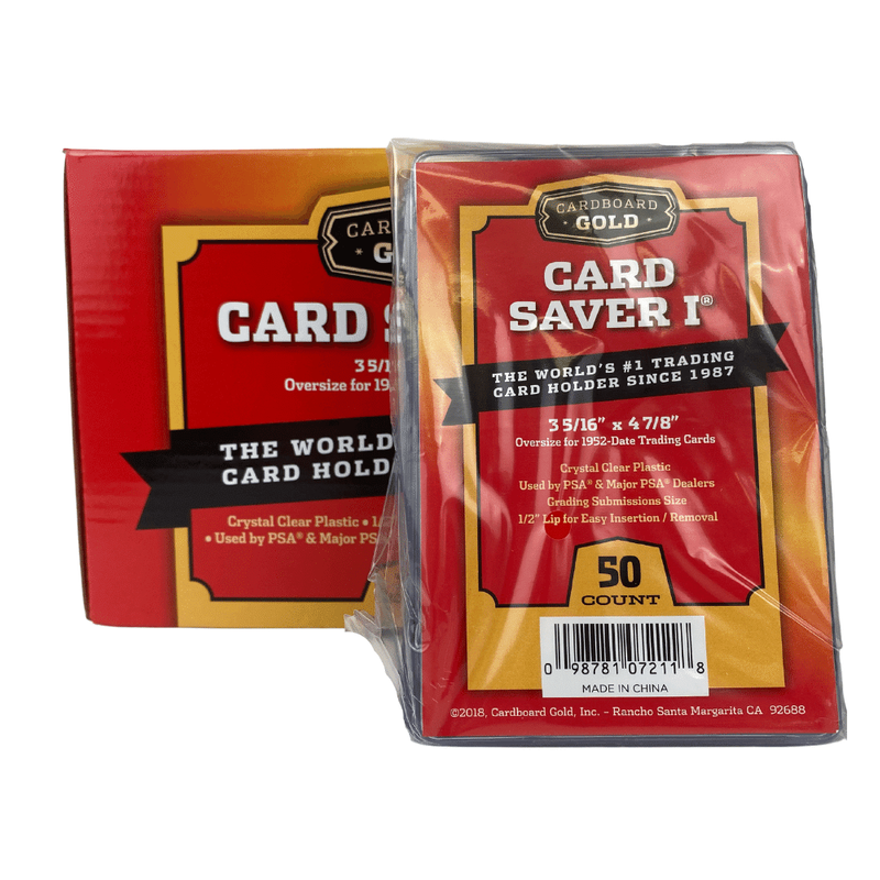 CARD SAVER 1 (CASE/2,000) - SEMI-RIGID HOLDERS FOR GRADING SUBMISSIONS 