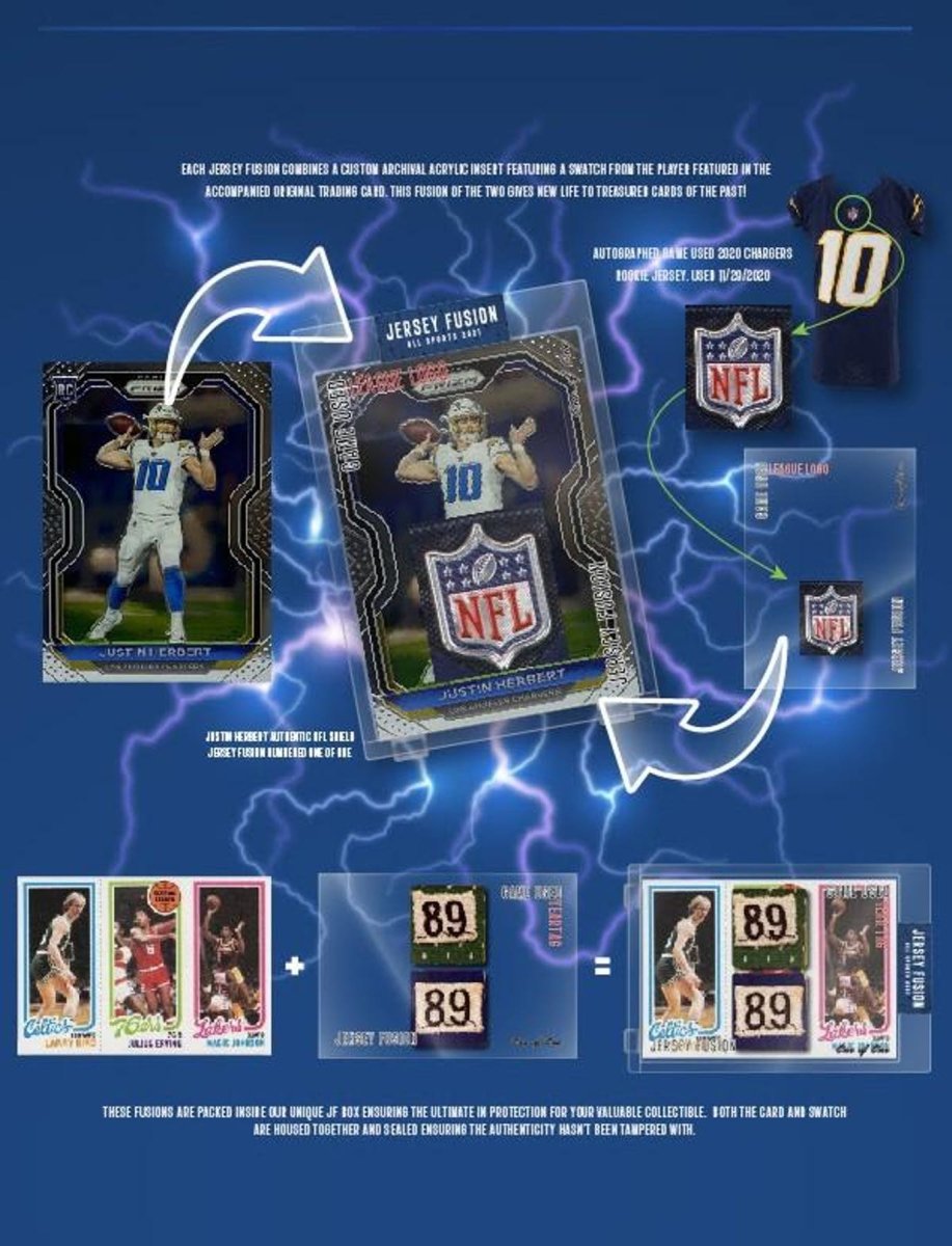 2021 JERSEY FUSION ALL SPORTS EDITION MASTER CASE - (10) DISPLAYS/100 BOXES